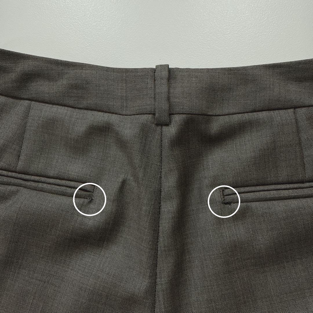 近年 ユナイテッドアローズ カノニコ パンツスーツ ノーカラージャケット