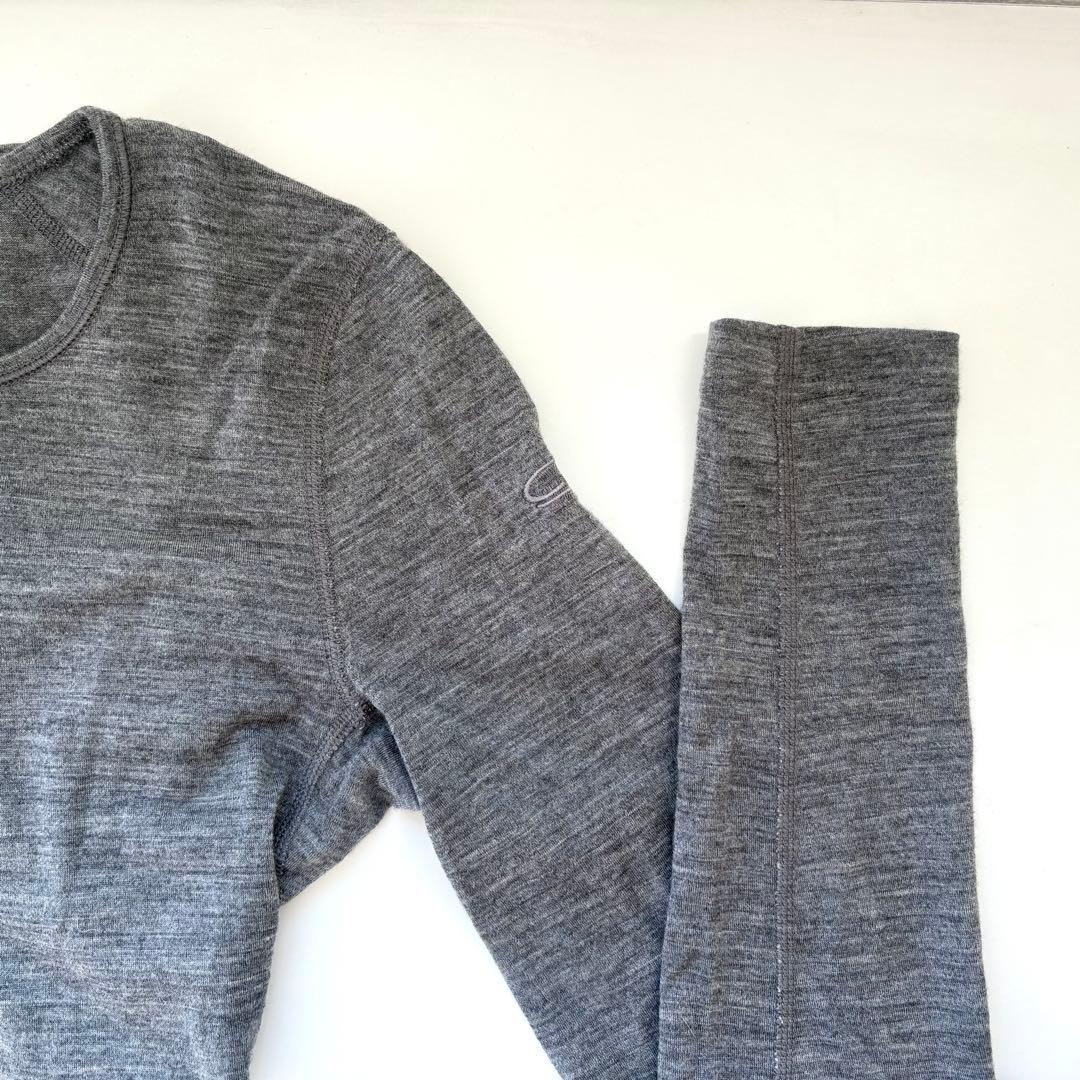 アイスブレーカーメリノ200オアシスロングスリーブクルー&レギンスセット