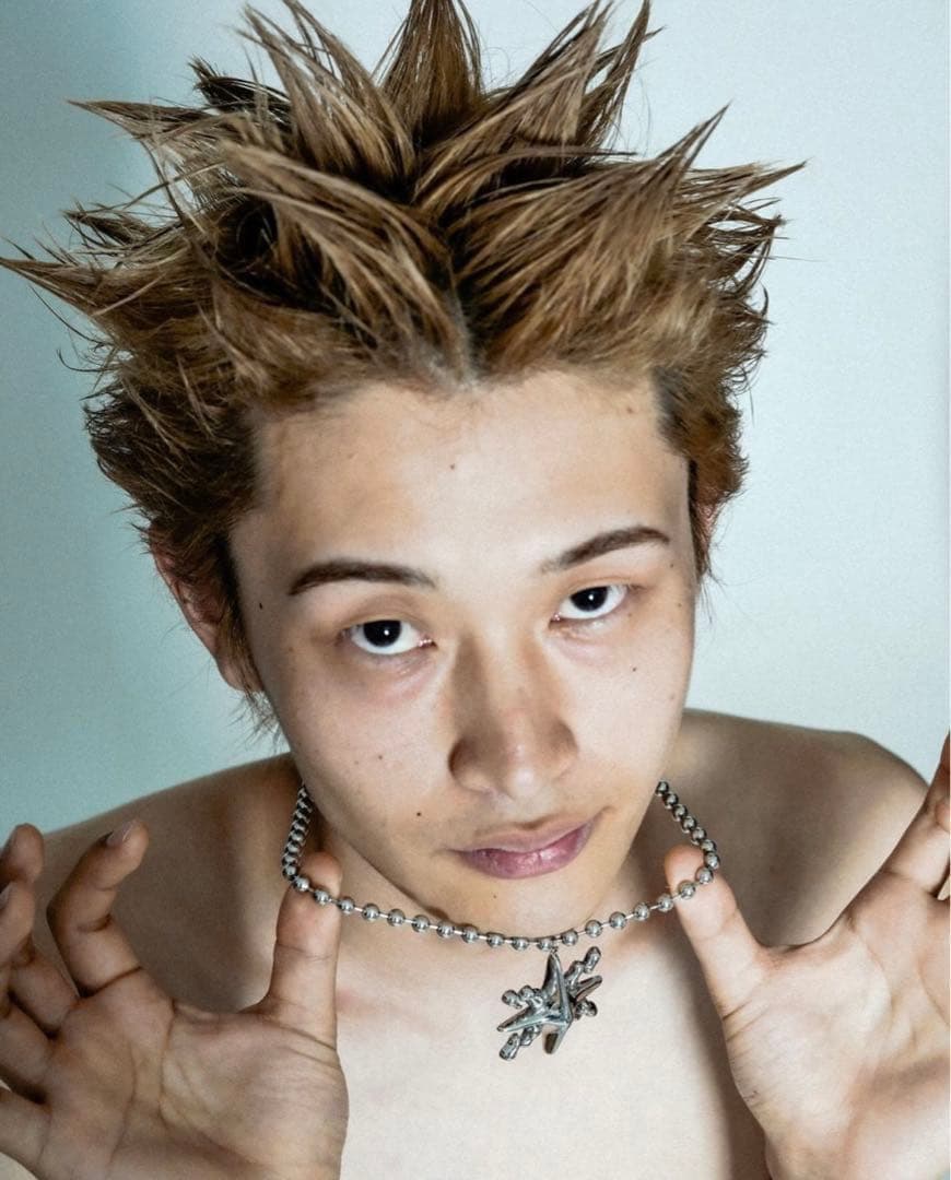 holba シルバーネックレス スモール lana着用