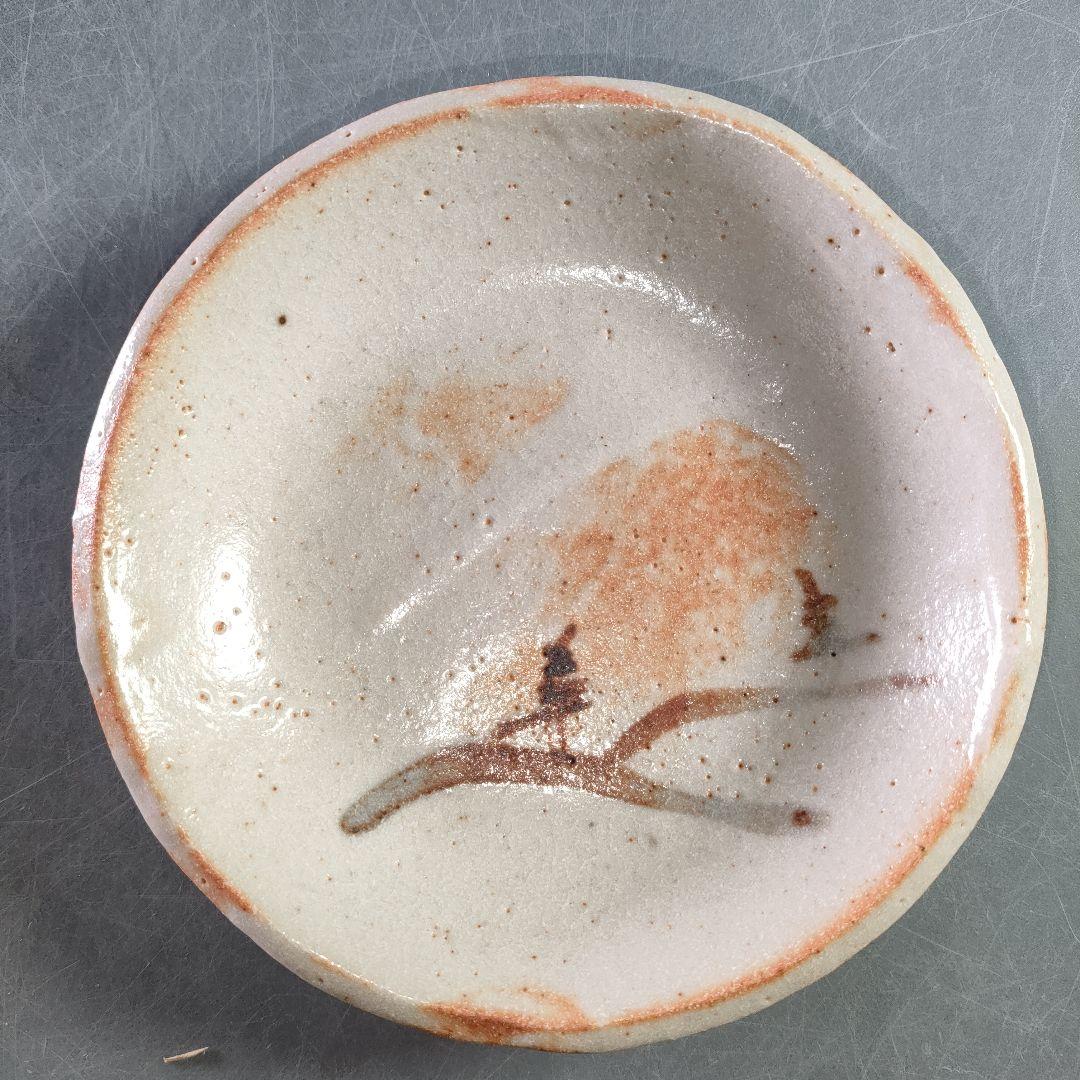 A942-1/大萱窯/加藤弥右衛門 造/志野銘々皿8客/小皿/向付/