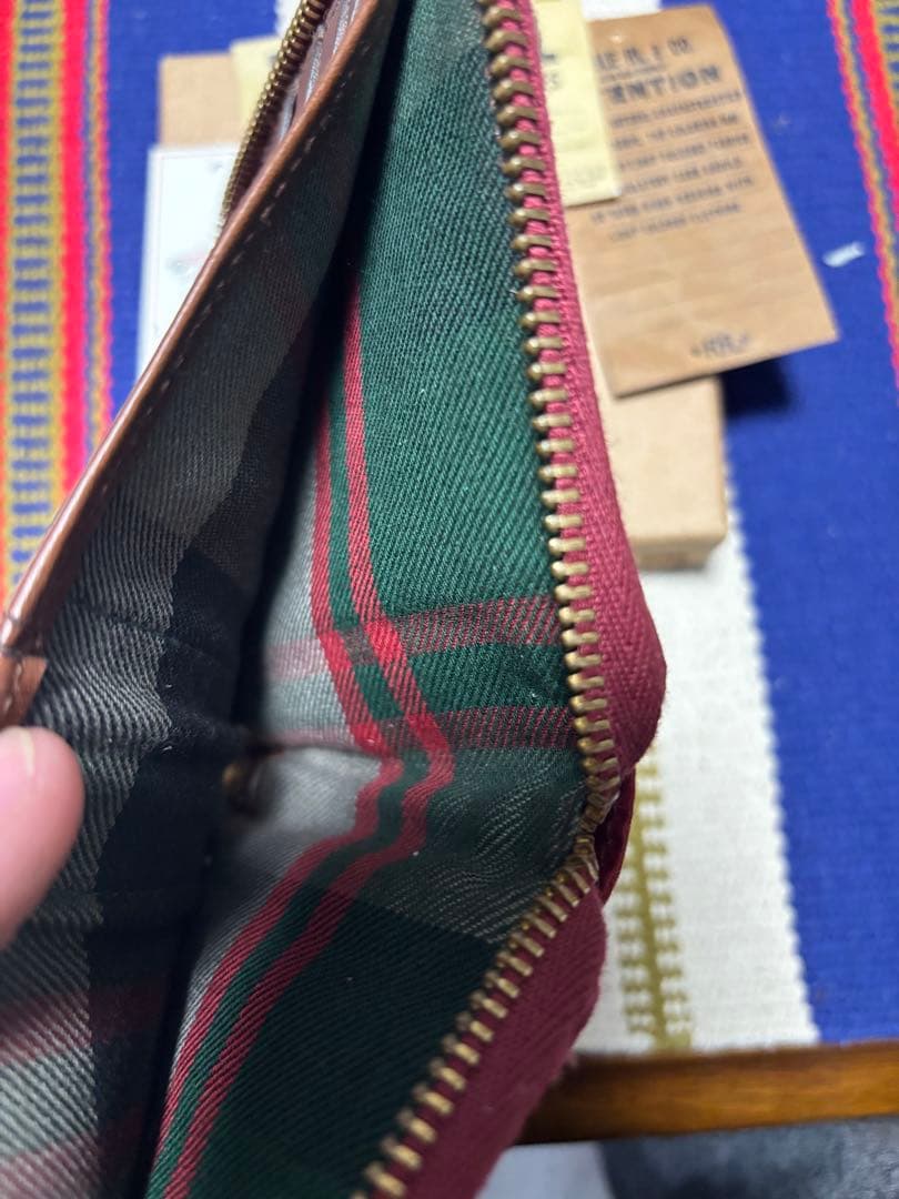 RRL オイルクロスウォレット　二つ折り財布
