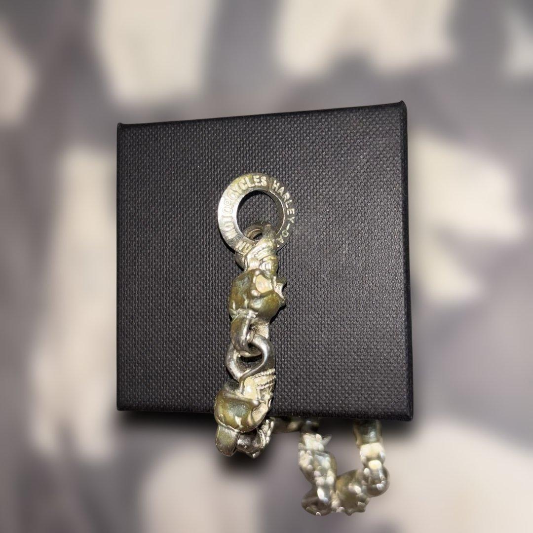 Harley-Davidson スカル 天使 ブレスレット