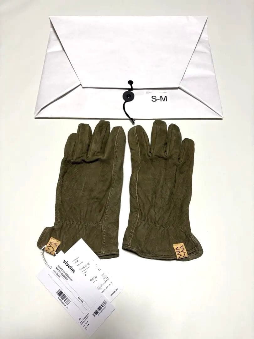 小物 visvim SUEDE GLOVES & MIL DOWN MUFFLER