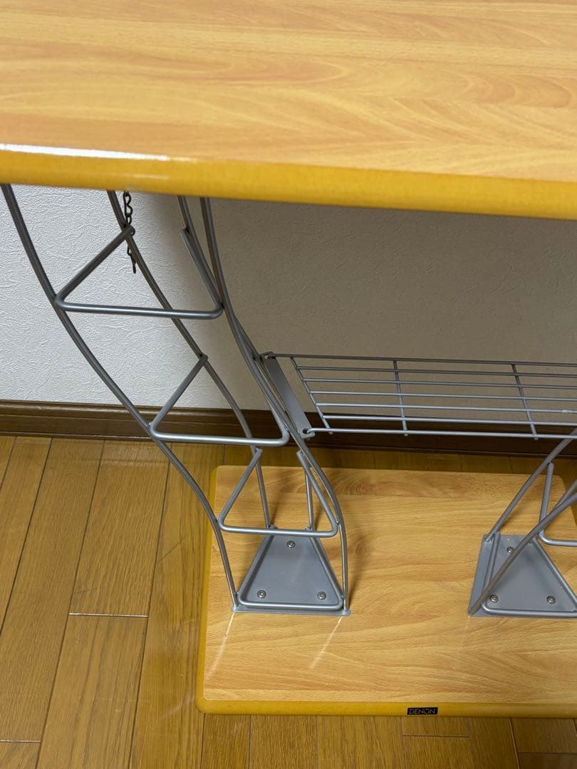 希少 DENON オーディオラック モダンデザイン。