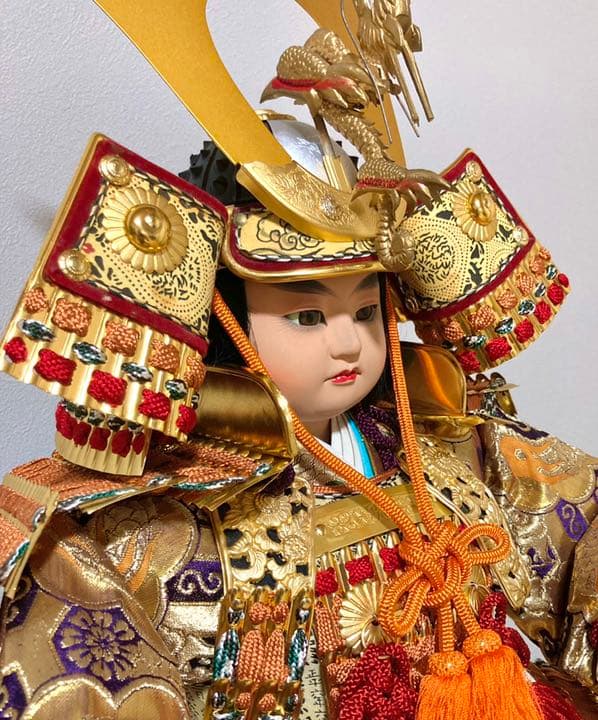 子供陣大将 陣屋飾り 登龍 五月人形 こどもの日