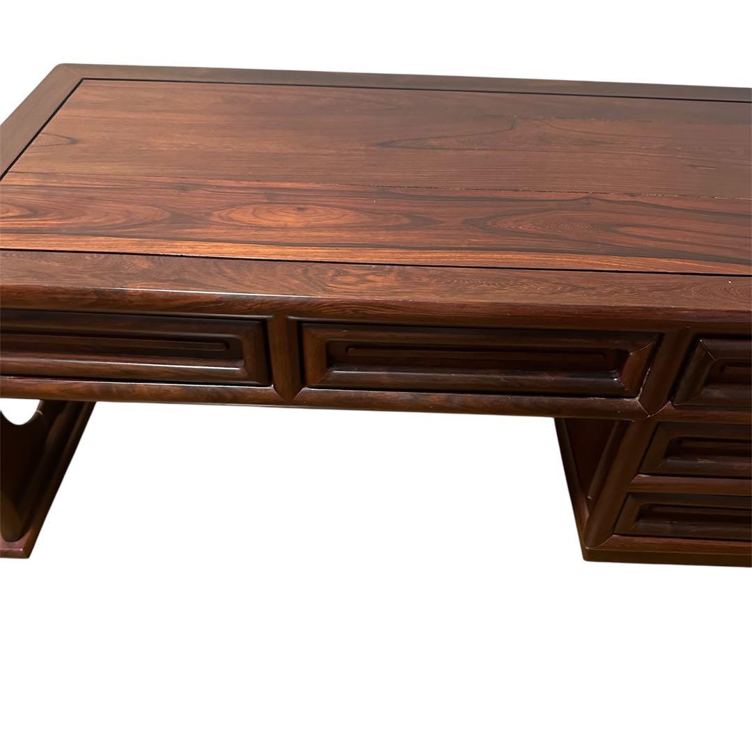 時代家具　文机　片袖　座敷机　文豪机　書斎机