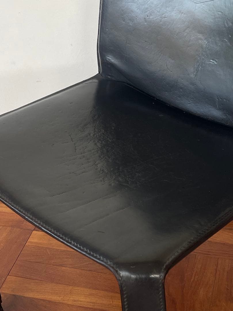 Cassina マリオ・ベリーニ CAB 412 チェア ブラック