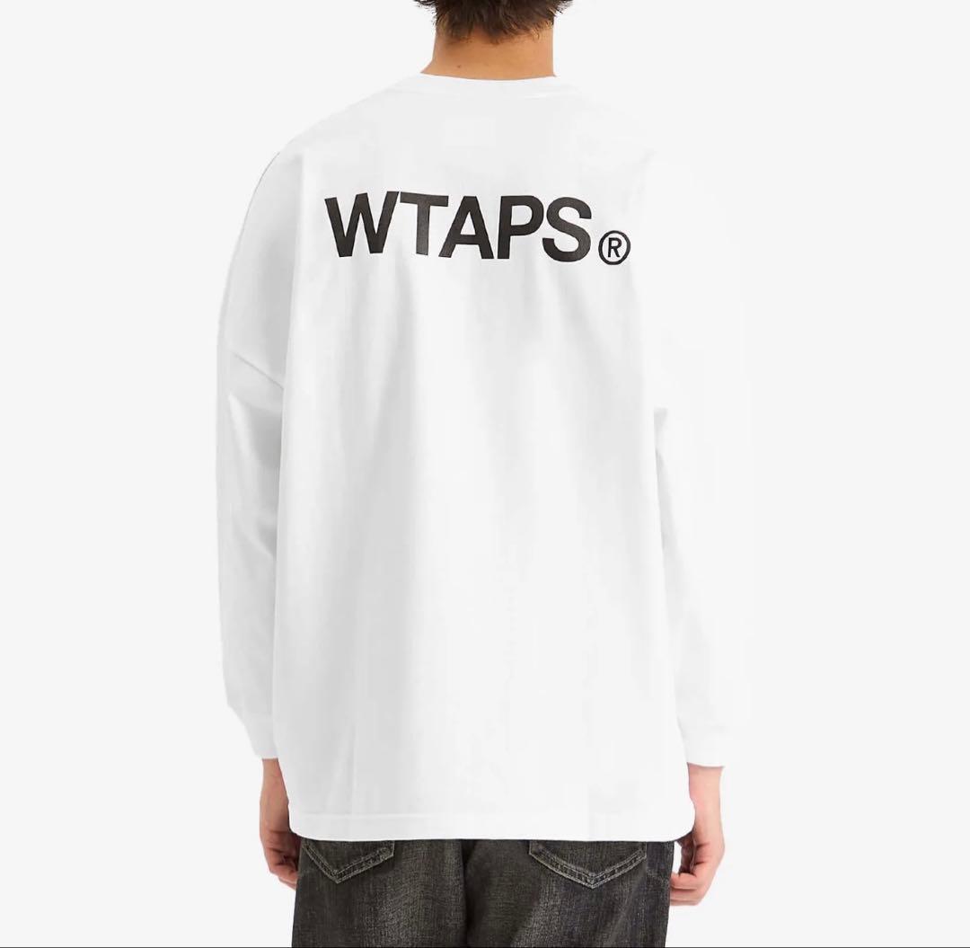 WTAPS identity ロンT 白 Mサイズ　新品
