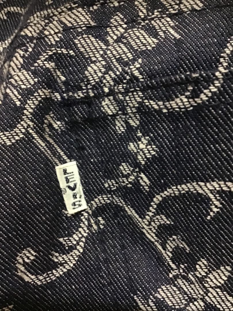 リーバイス総柄パンツ白タグBIG E