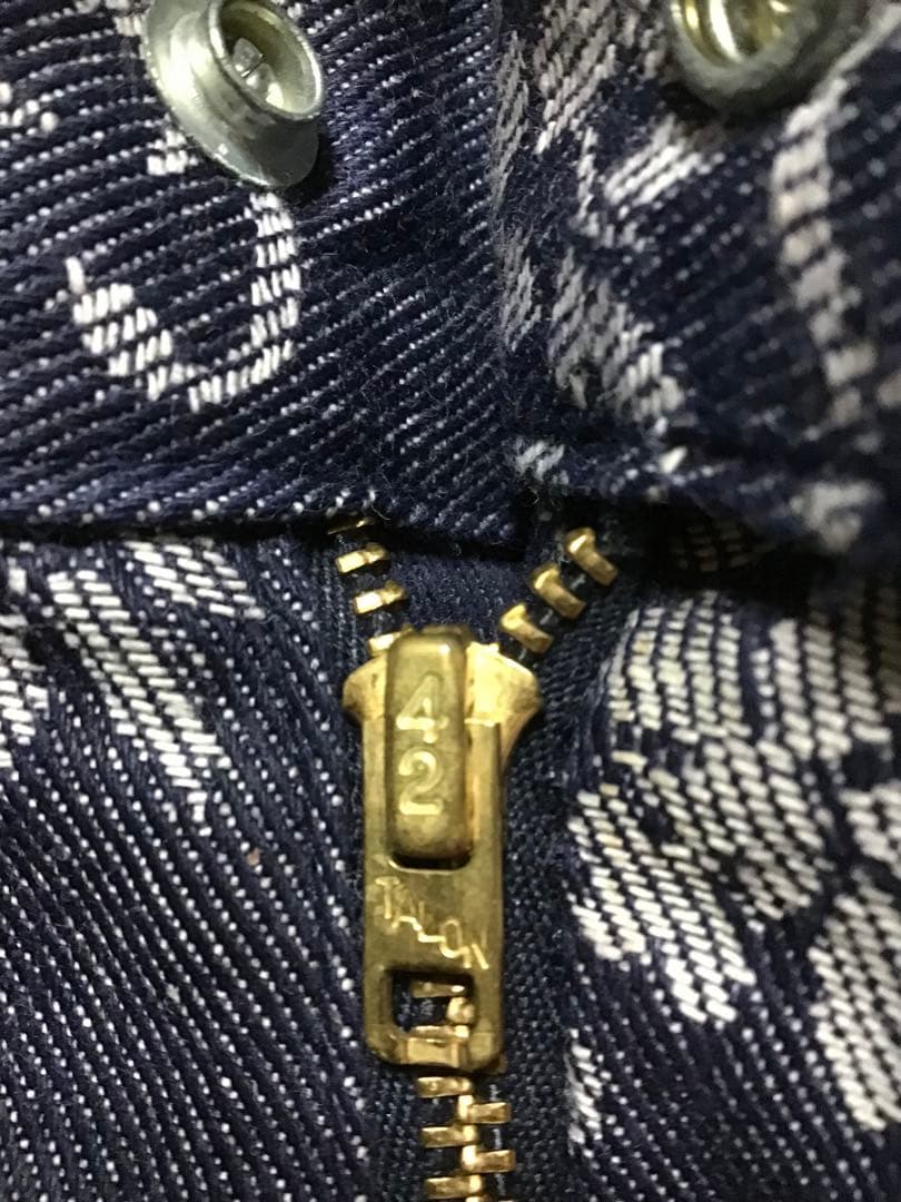 リーバイス総柄パンツ白タグBIG E