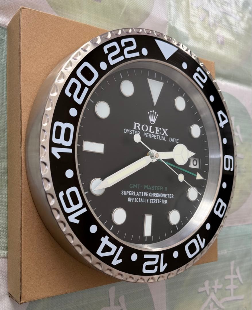 GMT -MASTERII 風 インテリア時計 非売品 販促品 ディスプレイ用