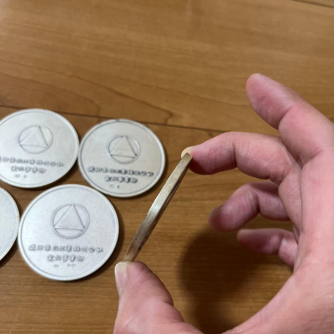 武田薬品 純銀メダル 5枚セット 純銀 ホールマーク