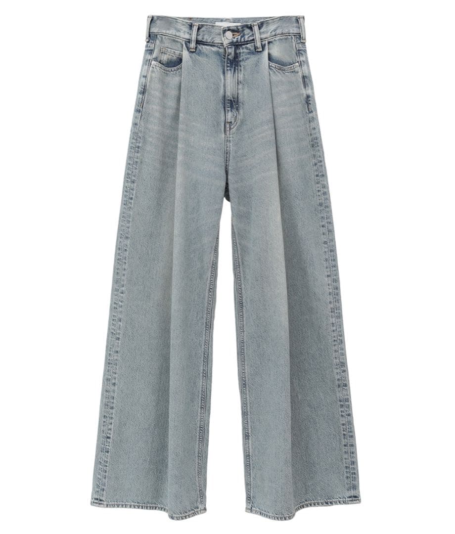 N*e様 SuzuHirose×CLANE TUCK WIDE DENIM PA