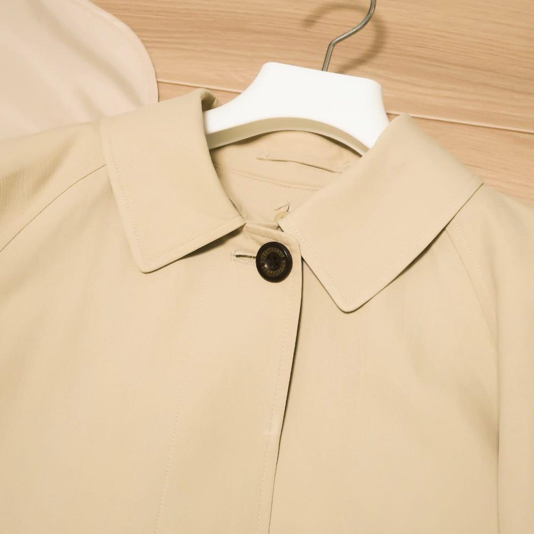 美品 ビンテージ BURBERRY ステンカラーコート 襟チェック バーバリー