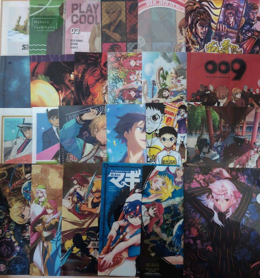 アニメ　漫画　キャラクター　A4 クリアファイル　大量　まとめ売り　360点