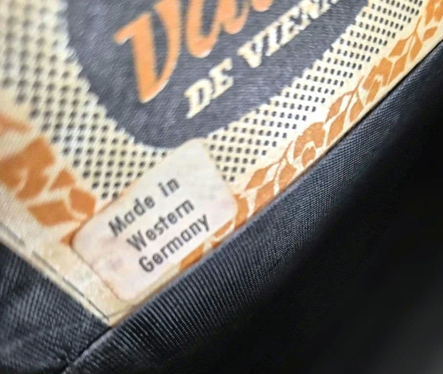 西ドイツ製【アンティークゴブラン織バッグ】