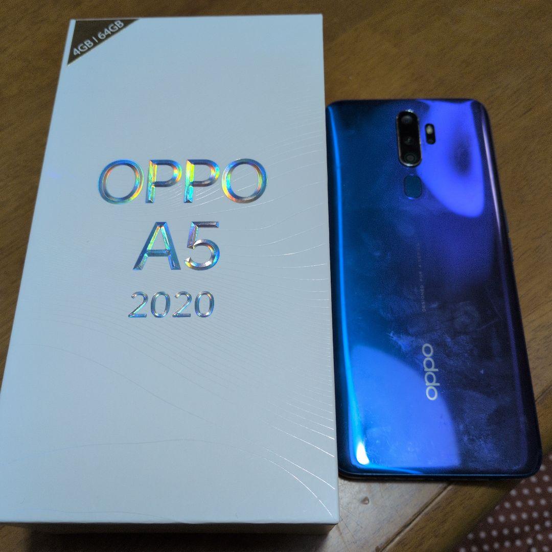 スマートフォン本体 OPPO A5 2020 64GA