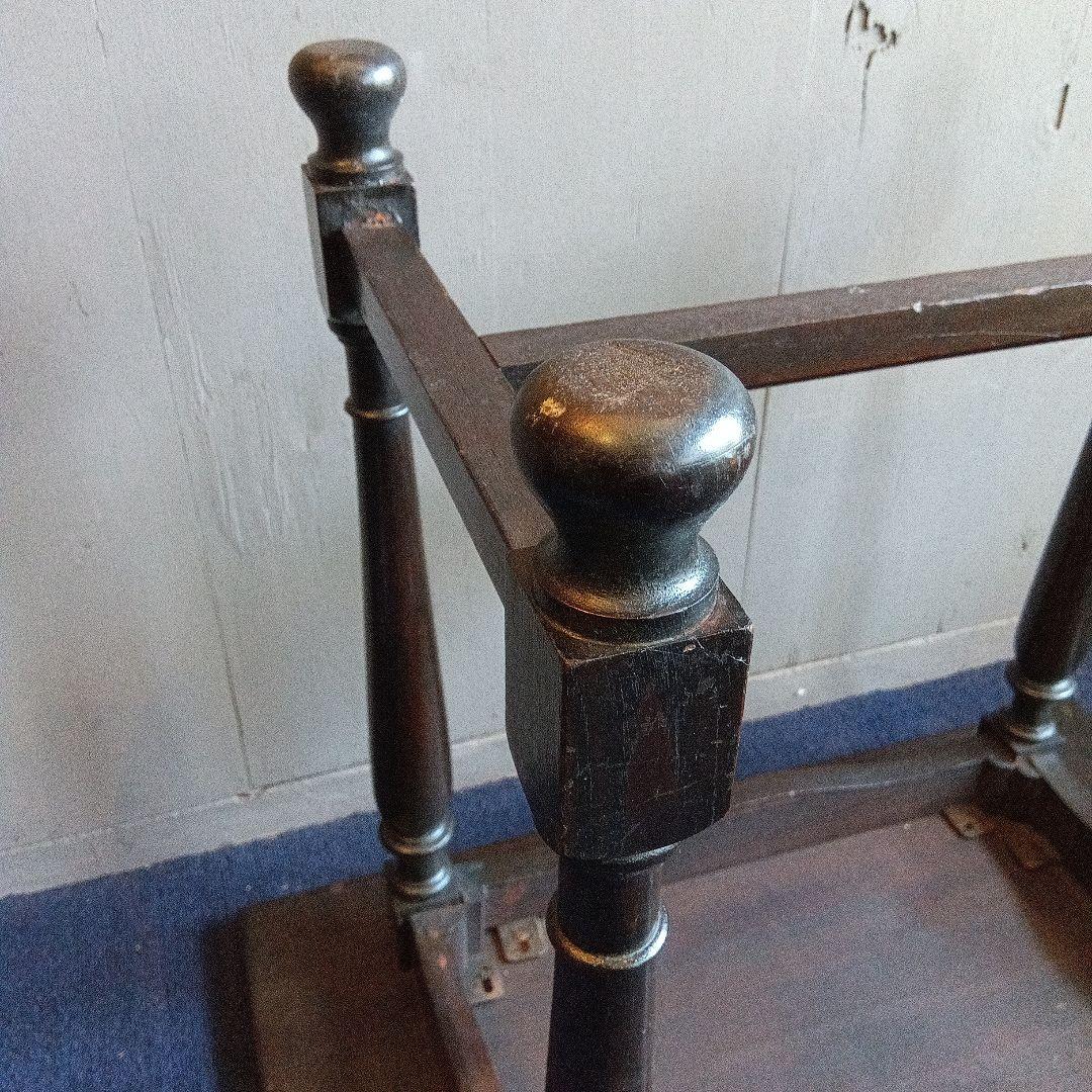 木製テーブル 約63cm x 41cm　ヴィンテージ　昭和レトロ