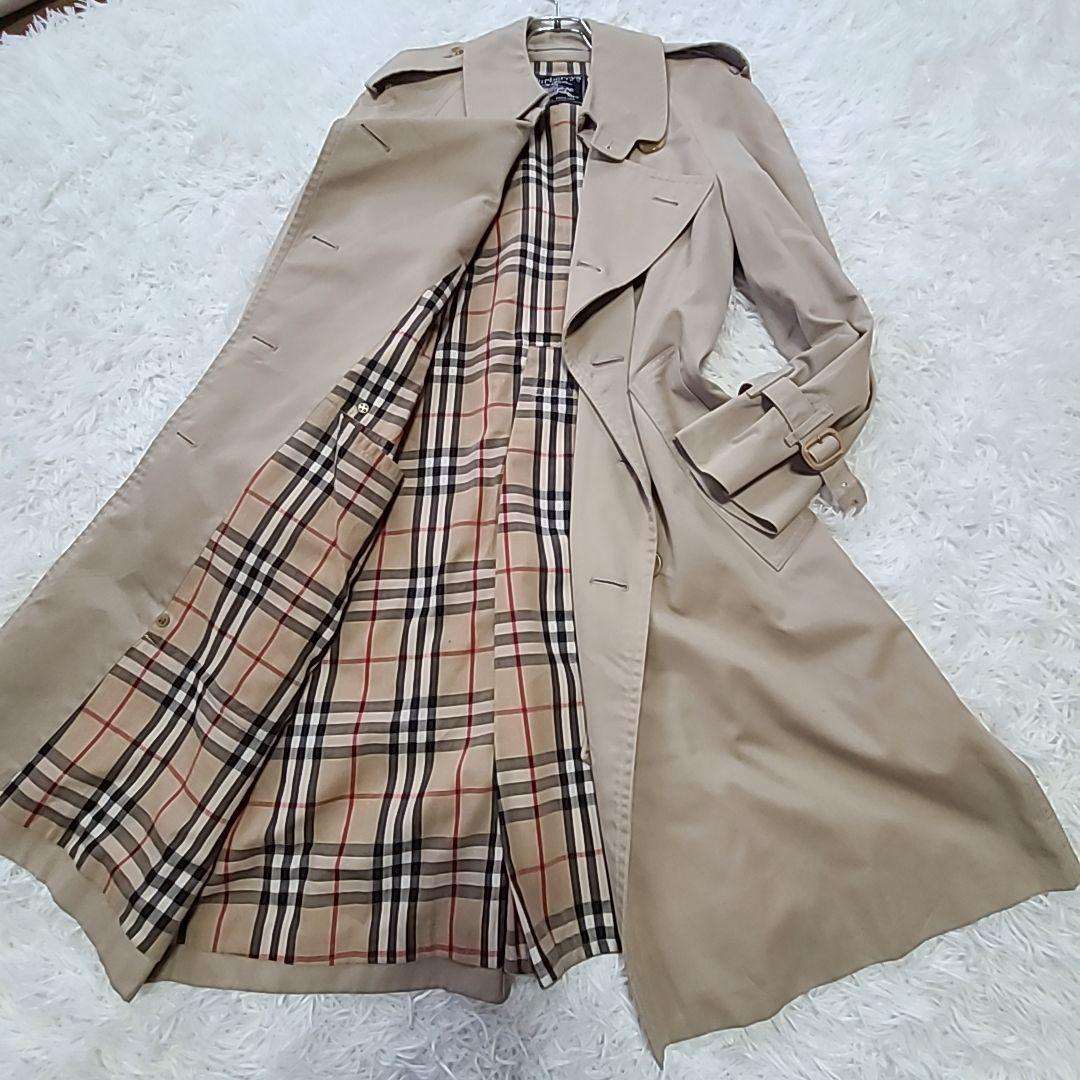 バーバリー トレンチコート ダブルノバチェック ヴィンテージ