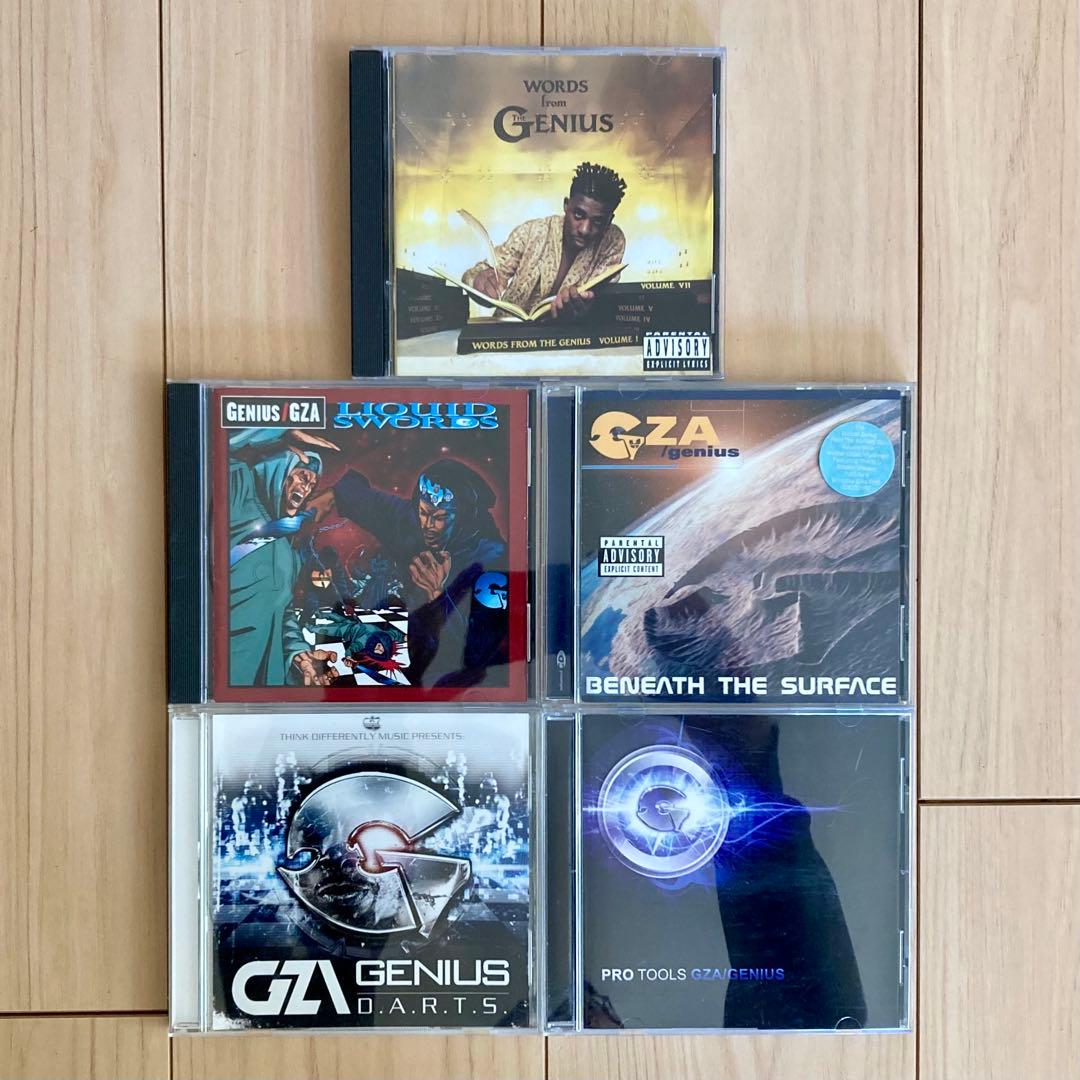 GENIUS/GZA 帯付き国内盤含む5枚セット WU-TANG CLAN