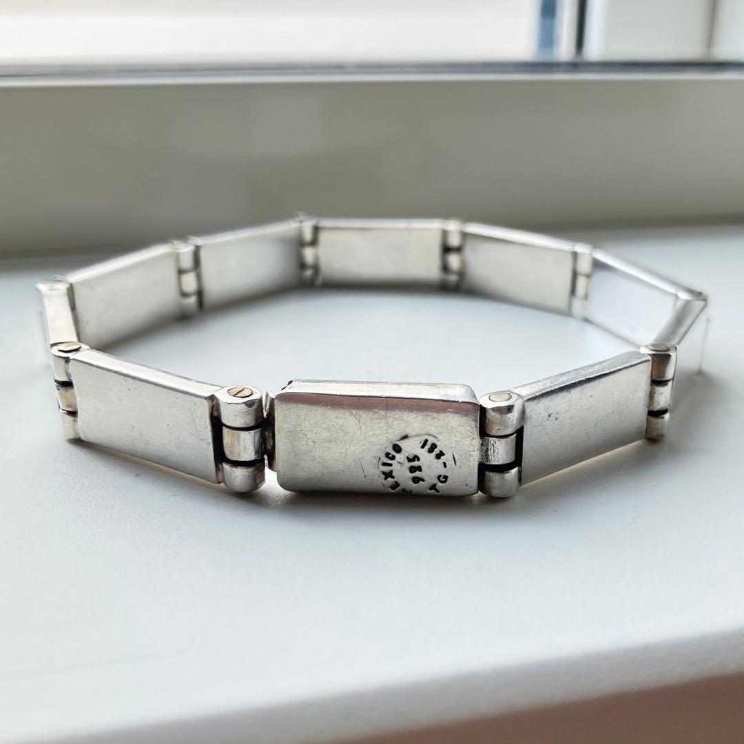 MEXICO シルバー925 ブレスレット ヴィンテージ メキシカンジュエリー