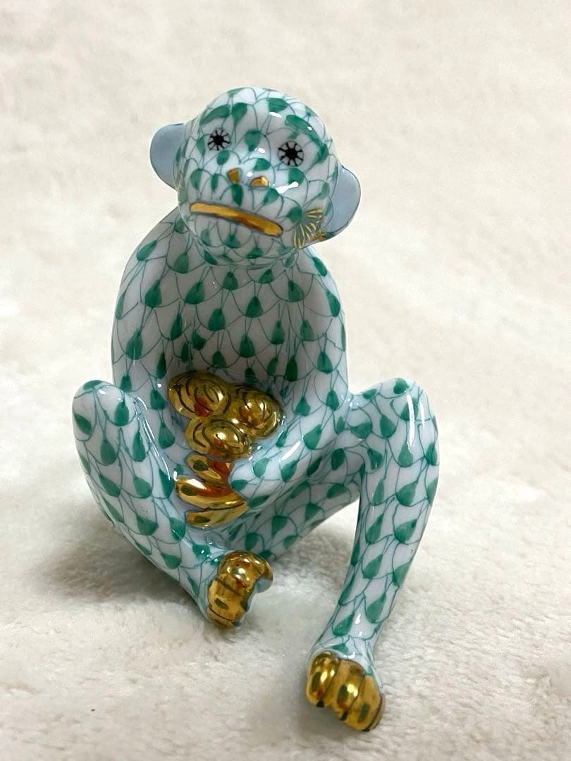 ヘレンド Herend Zodiac Monkey 2004 置物