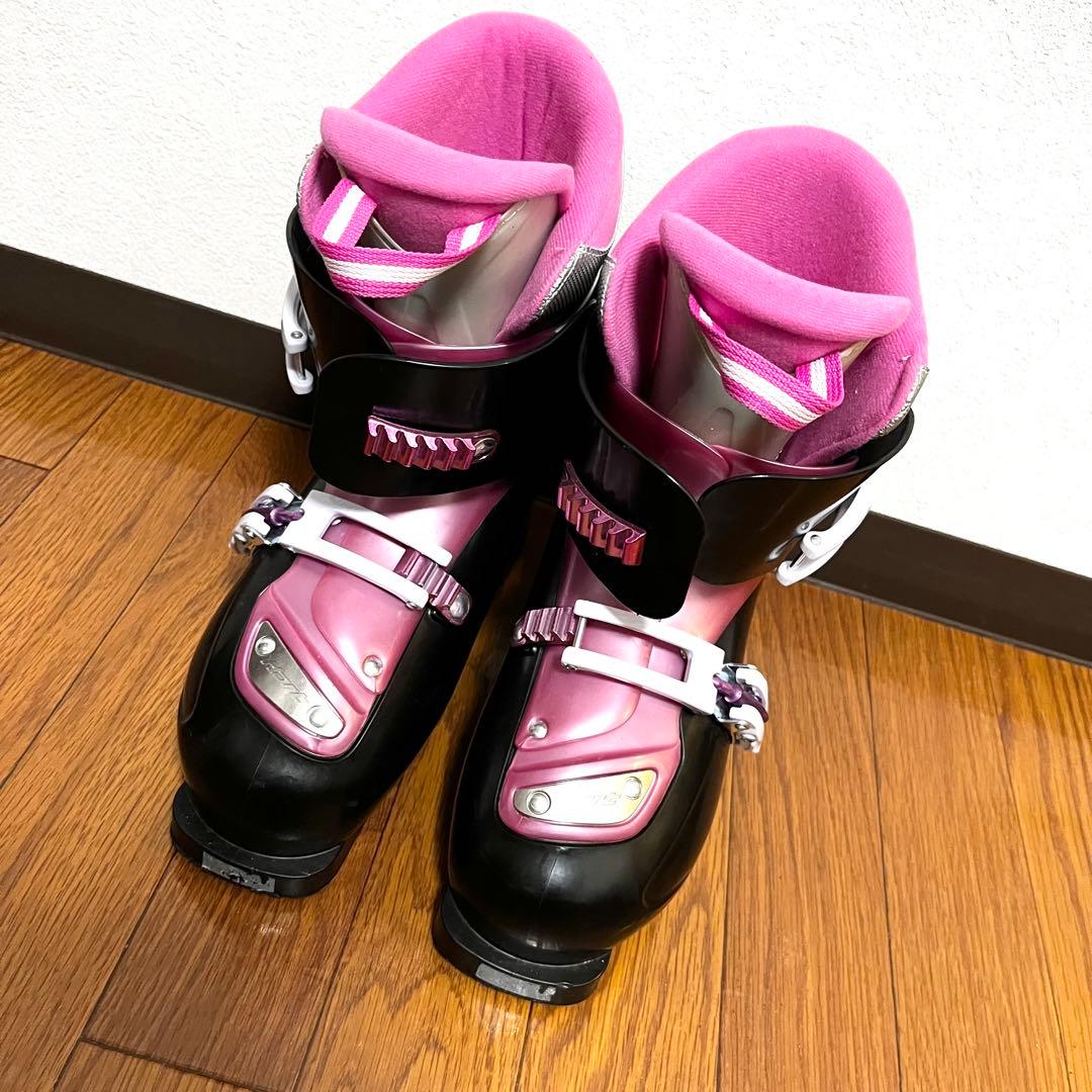 スキー　セット　板　ブーツ　Elan　lil magic 140cm