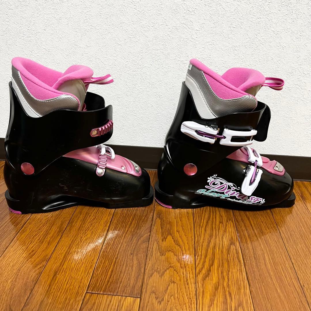 スキー　セット　板　ブーツ　Elan　lil magic 140cm