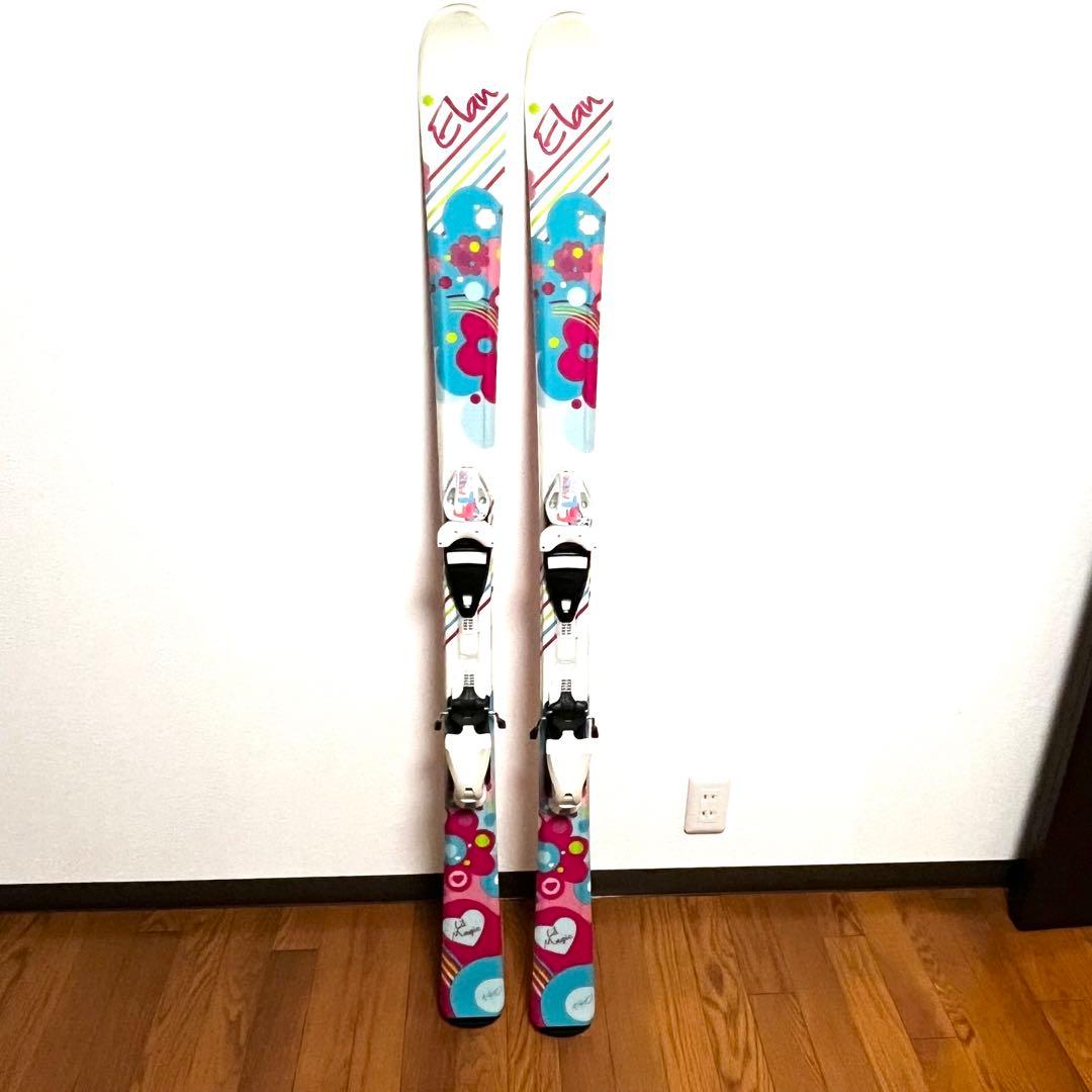 スキー　セット　板　ブーツ　Elan　lil magic 140cm
