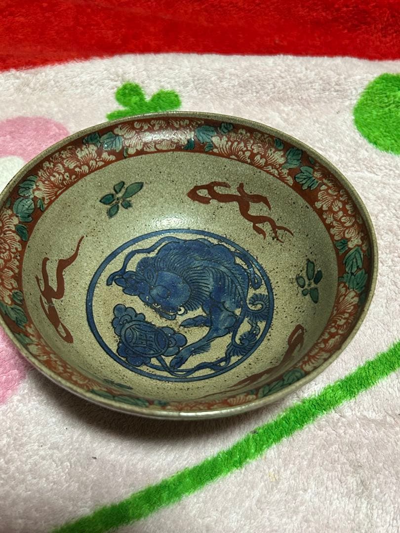 呉須赤絵　皿　鉢　時代物