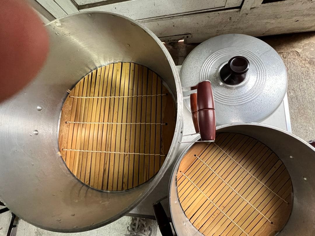 北陸アルミ　デラックス　長生セイロ 餅つき　蒸し器