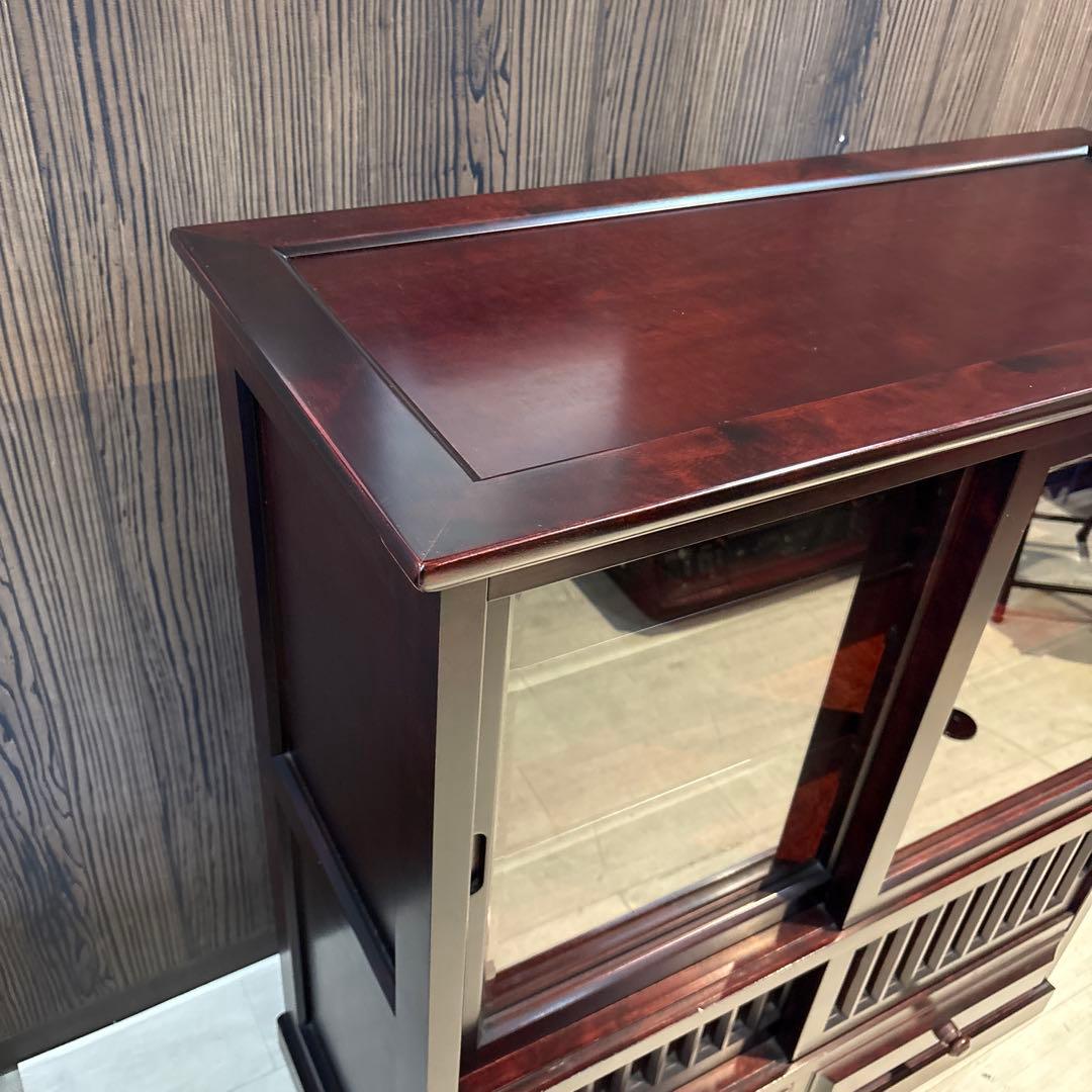 水屋箪笥 茶箪笥 食器棚 レトロ アンティーク