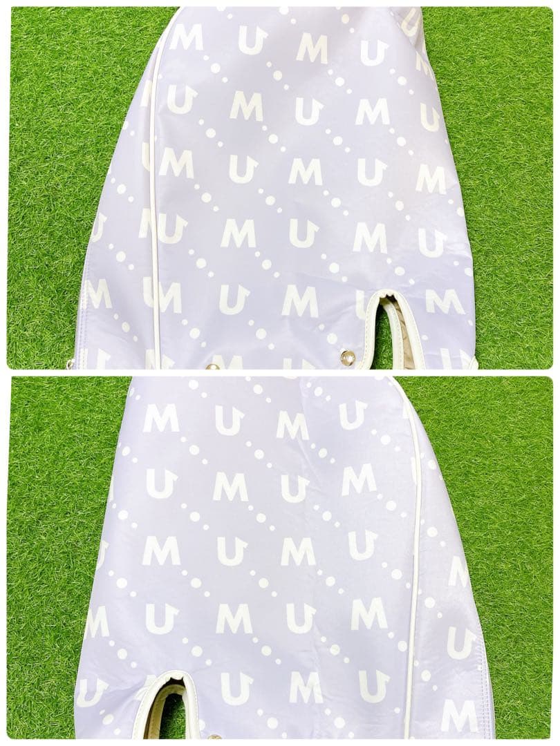 4.ほぼ未使用　エムユースポーツ　ゴルフクラブケース　キャディーバッグ