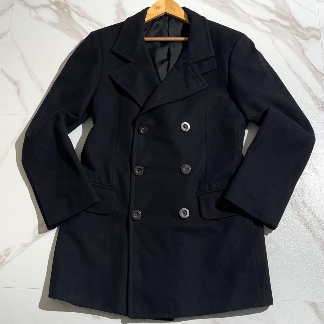 【極美品/M】GUCCI グッチ ロングコート トムフォード期 黒 メンズ44