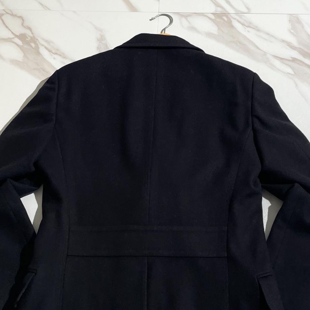 【極美品/M】GUCCI グッチ ロングコート トムフォード期 黒 メンズ44