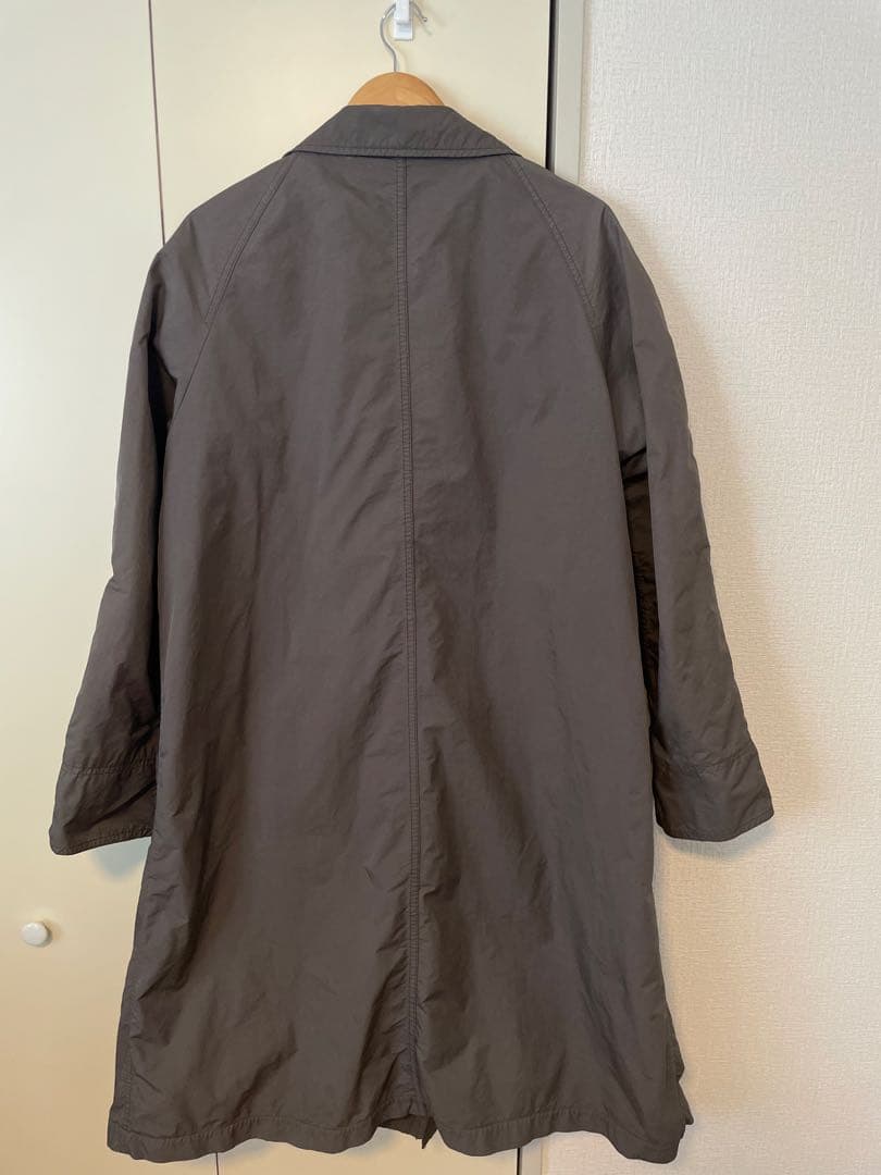 SCYE BASICS 高密度ナイロンタフタ ステンカラーコート