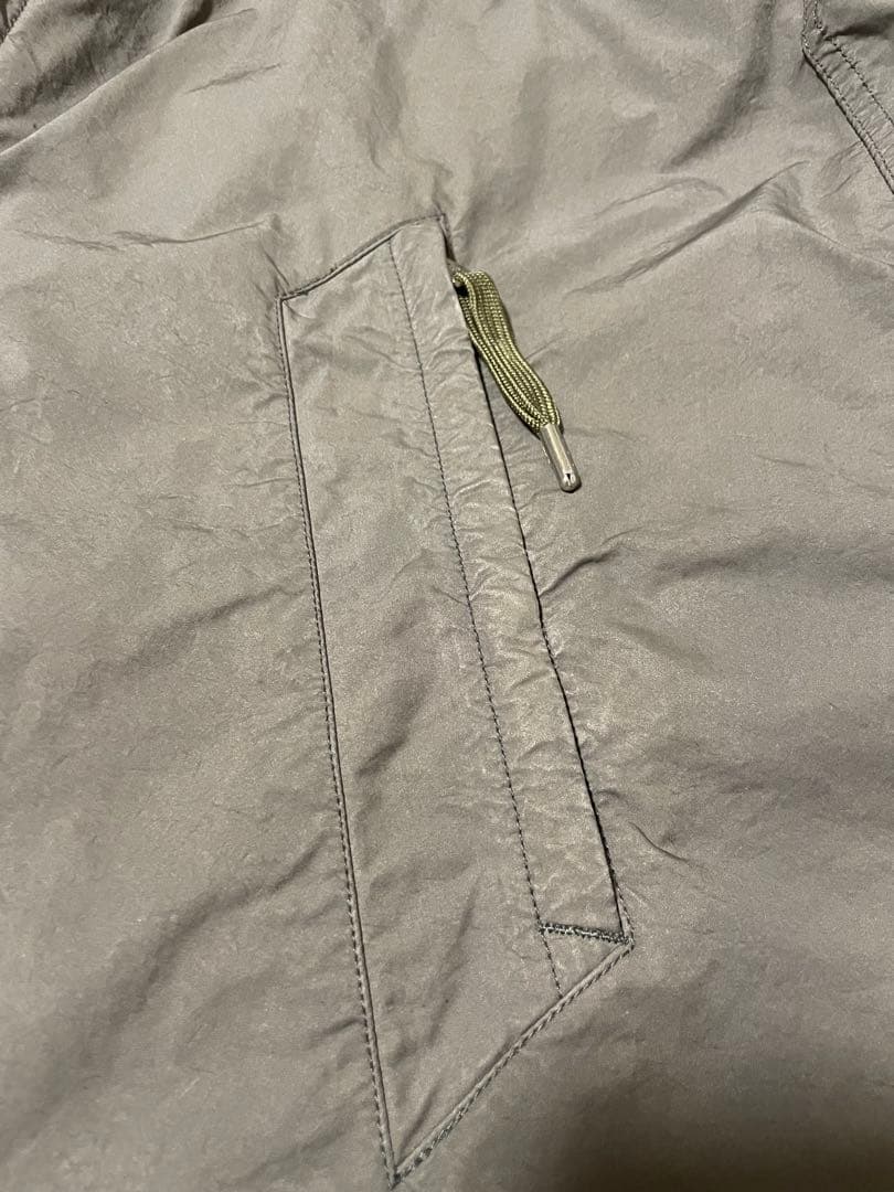 SCYE BASICS 高密度ナイロンタフタ ステンカラーコート