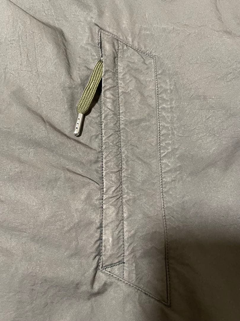 SCYE BASICS 高密度ナイロンタフタ ステンカラーコート