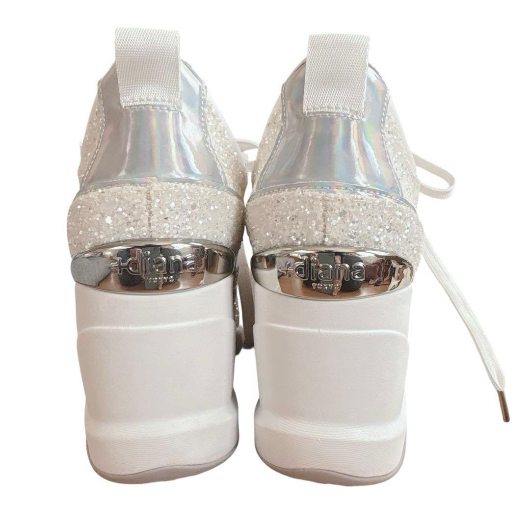 ほぼ新品✨ +diana bridal edition 23㌢ グリッター 美脚