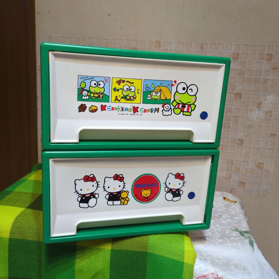 サンリオ・SANRIO・けろけろけろっぴ・収納ケース・昭和レトロ・当時物・単品
