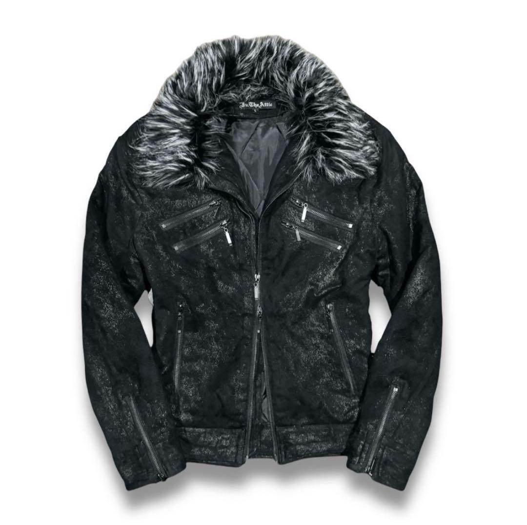 In The Attic coated fur jacket 平成 V系 y2k