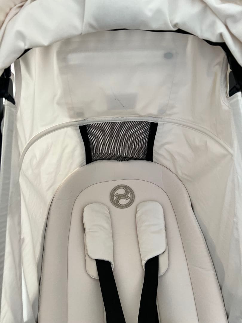 ホワイトブラックフレーム cybex サイベックスコヤ　他付属品4点セット