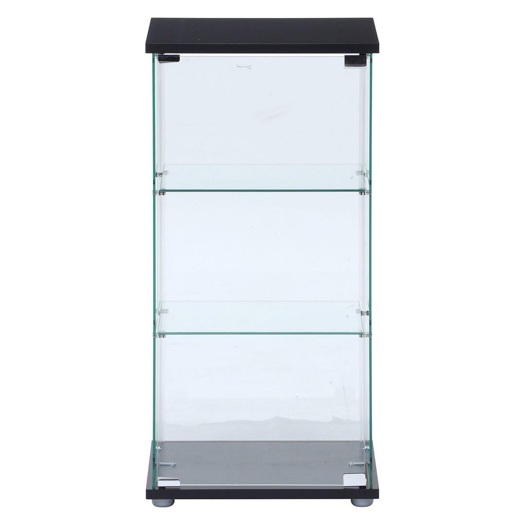 3段 コレクションケース フィギアケース 全面強化ガラス 棚 収納家具