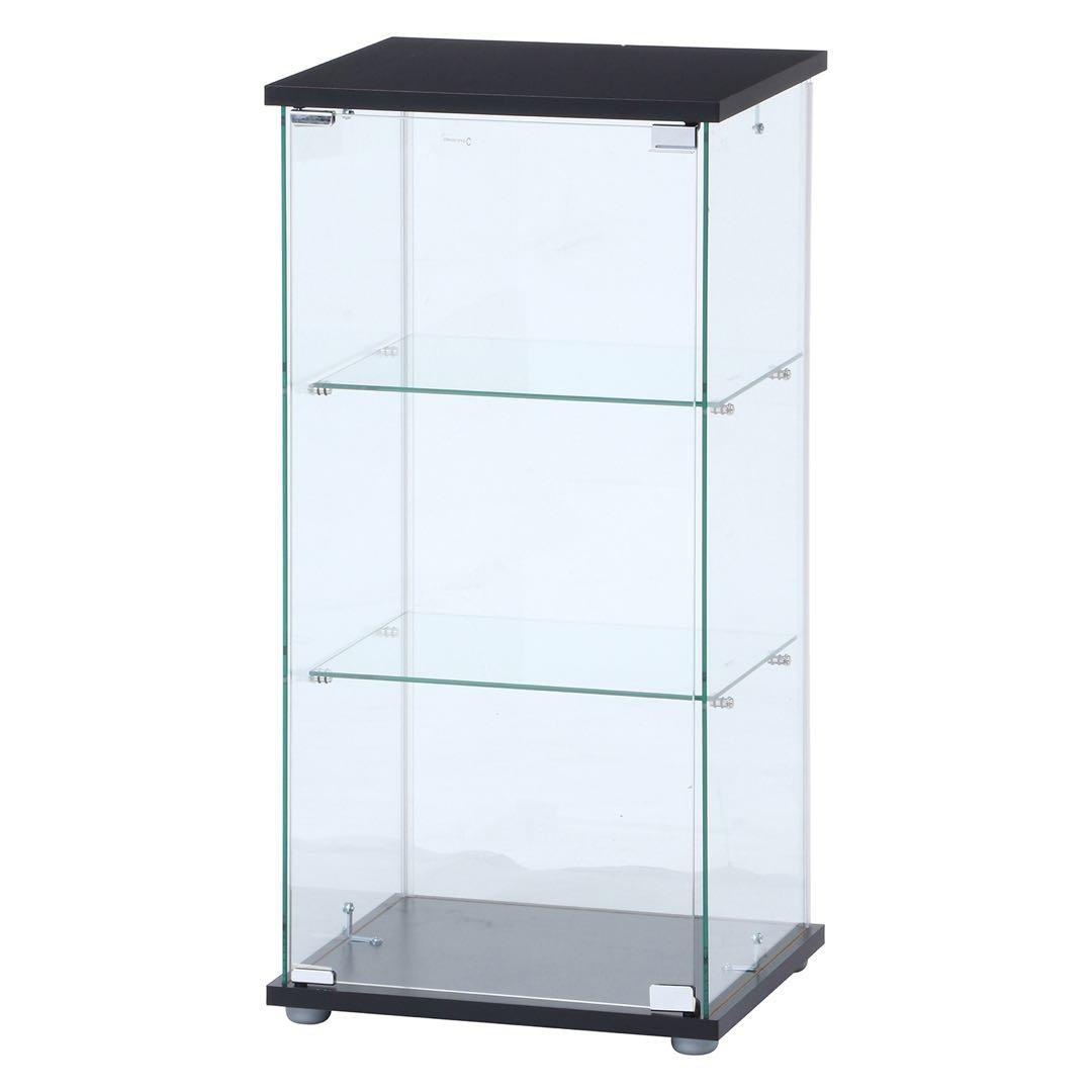 3段 コレクションケース フィギアケース 全面強化ガラス 棚 収納家具