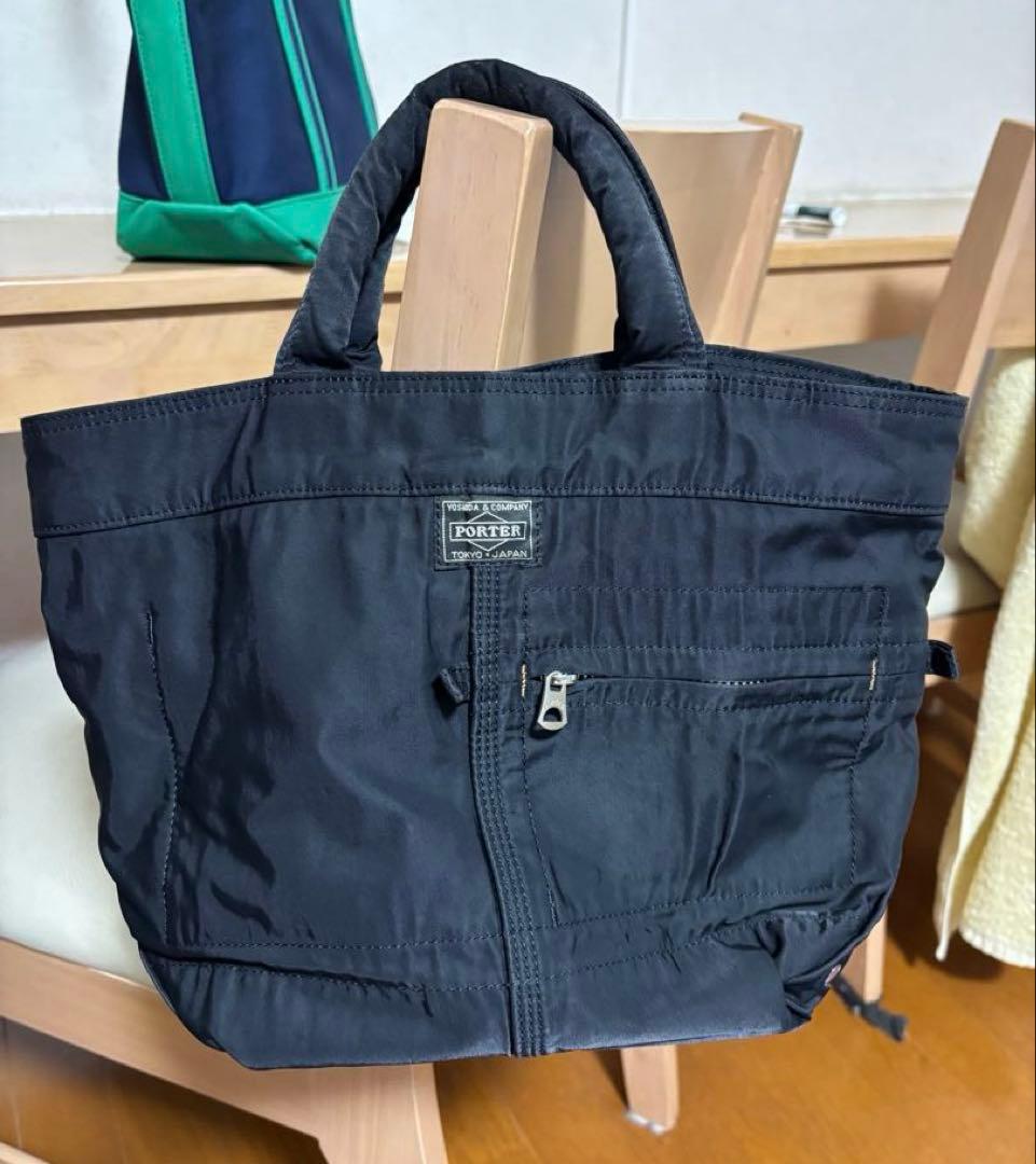 ポーター　マイル　トート　バッグ　ハンド　ミニ　タンカー
