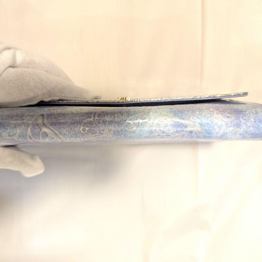 希少カラー♡ANNA SUI パピヨン　シンデレラカラー　二つ折り長財布　がま口