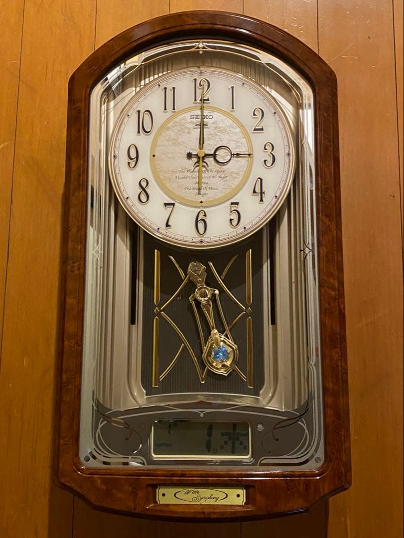 セイコー　からくり時計　re556b 完動品