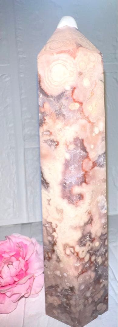 ⑰ピンクアメジスト♥️チェリーブロッサム♥️タワー♥️フラワーアゲート♥️桜瑪瑙♥️花瑪瑙