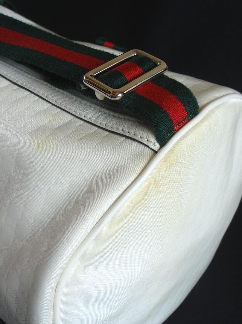 GUCCI グッチ シェリーライン ミニボストン ショルダーバッグ