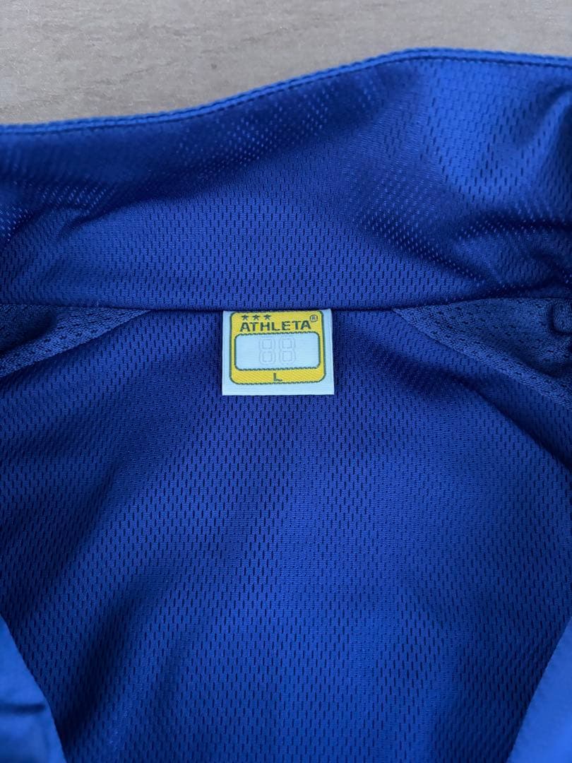 ATHLETA ネイビー ウィンドブレーカー L 上下セット